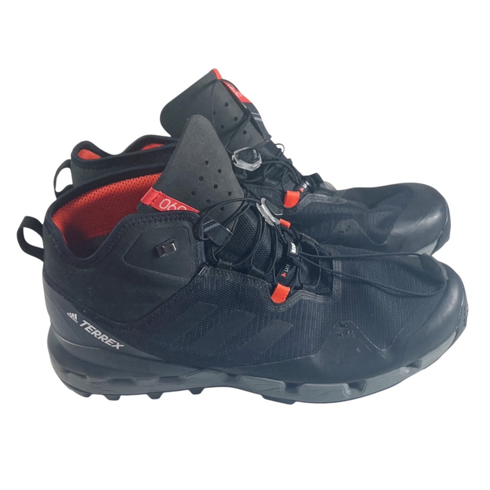 Adidas Mens Terrex Boots Size 11 1/2 Black Outdoors Gorpcore Hiking Camping EUC - Picture 3 of 8